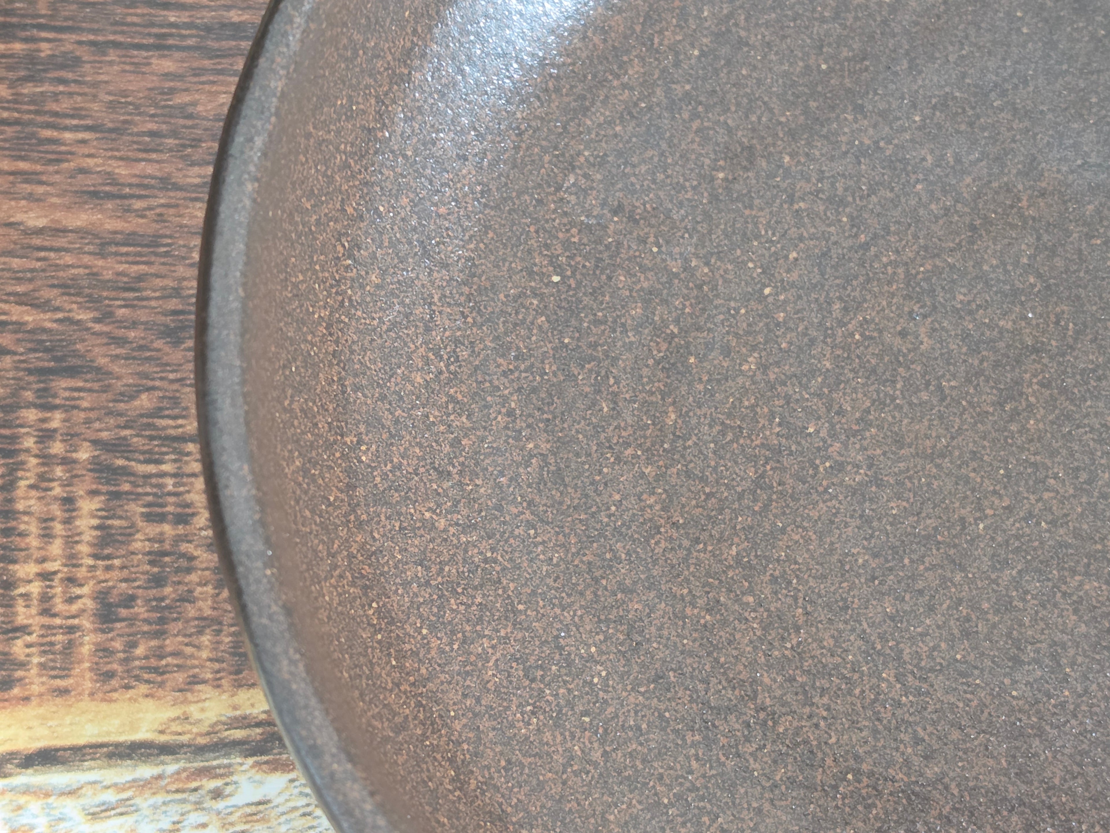 Korean Onggi Serving Plate — Traditional Handcrafted Earthenware