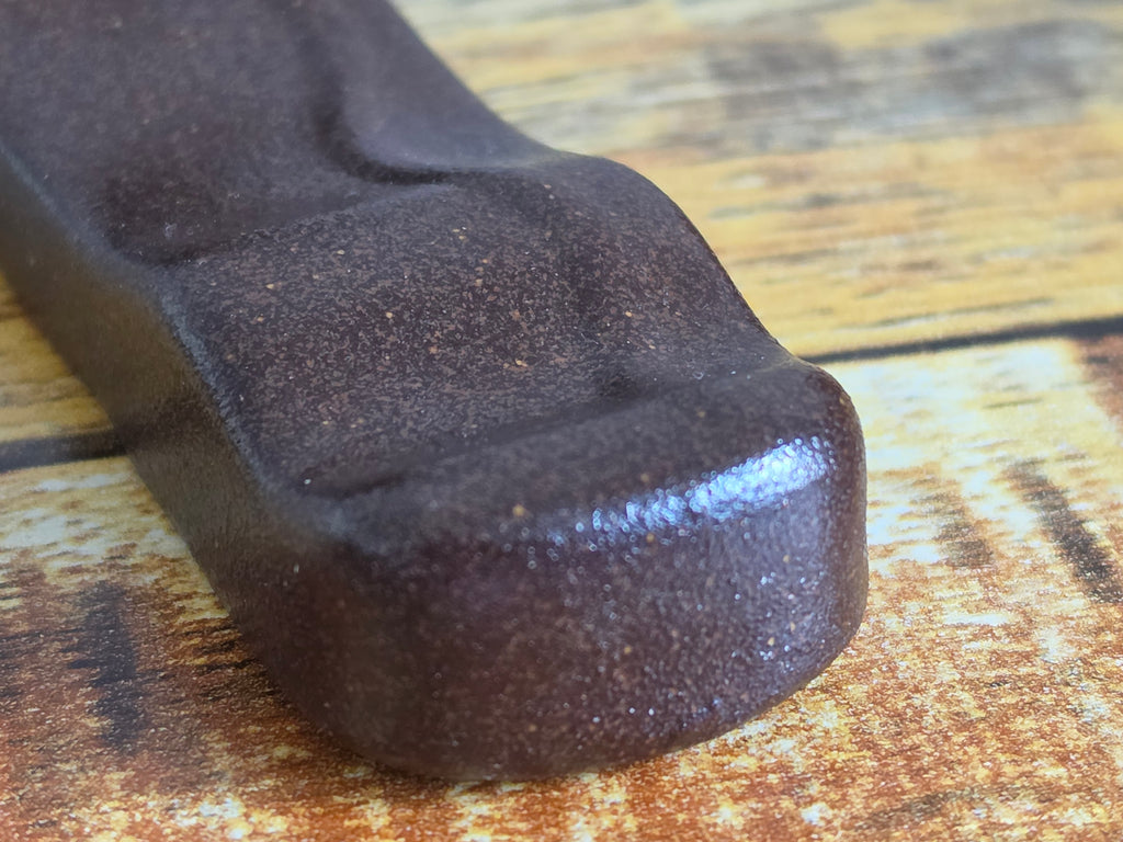 Korean Onggi Spoon Rest — Handcrafted Traditional Earthenware