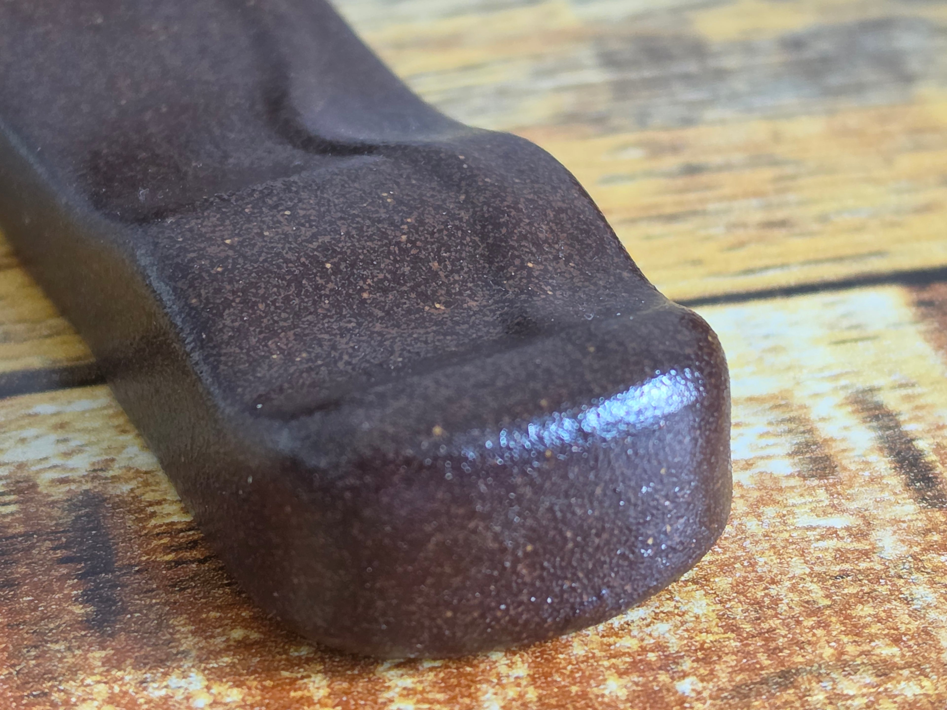 Korean Onggi Spoon Rest — Handcrafted Traditional Earthenware