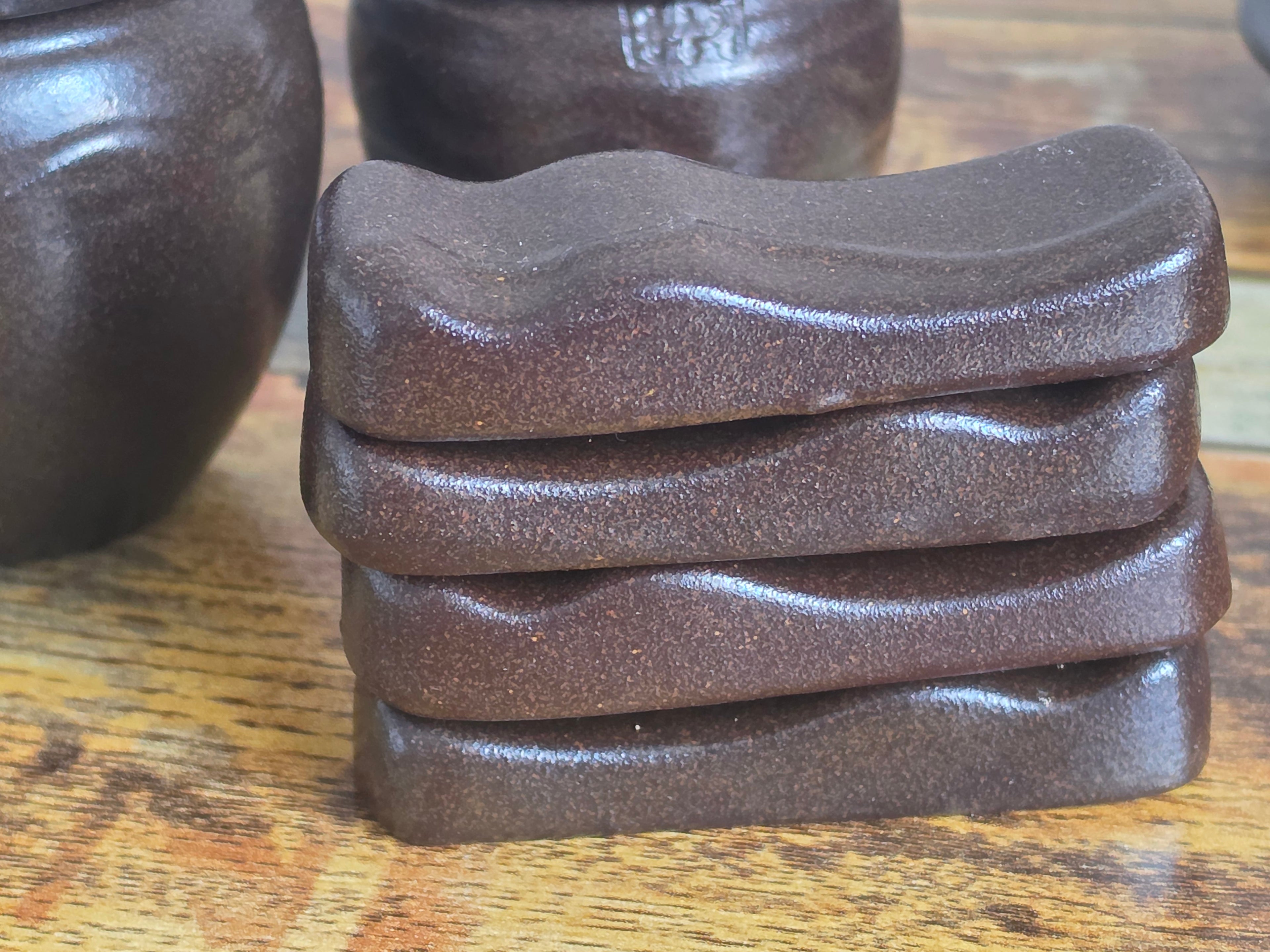 Korean Onggi Spoon Rest — Handcrafted Traditional Earthenware
