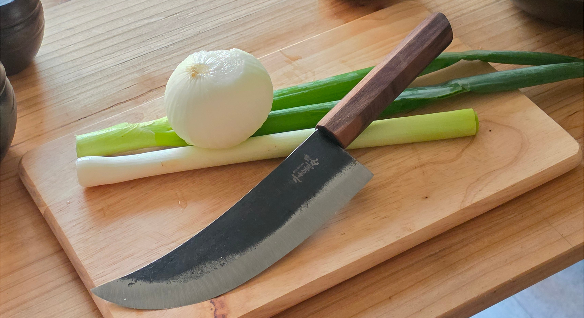 Traditional Korean Beoseon Knife | Curved Craft Knife