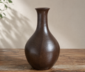 Traditional Korean Onggi Liquor Bottle — Handcrafted Earthenware Jug